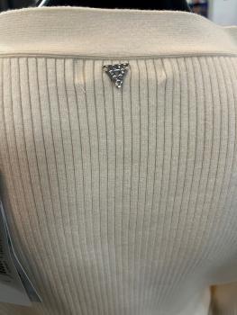 Preview: Damen Strickjacke von Guess, creme